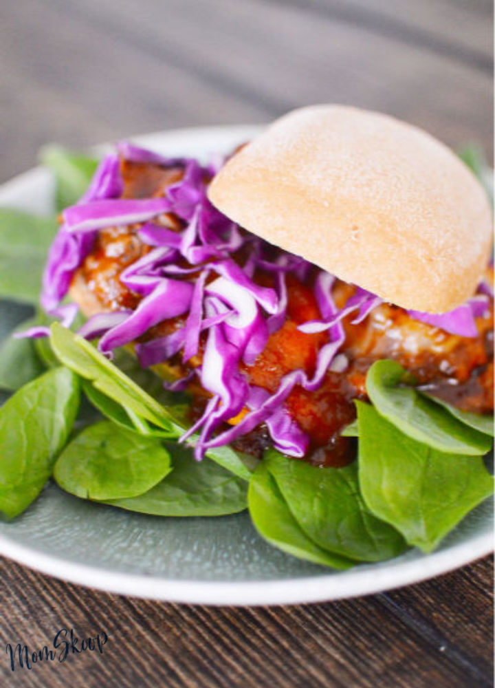 apple cider pork on plate 