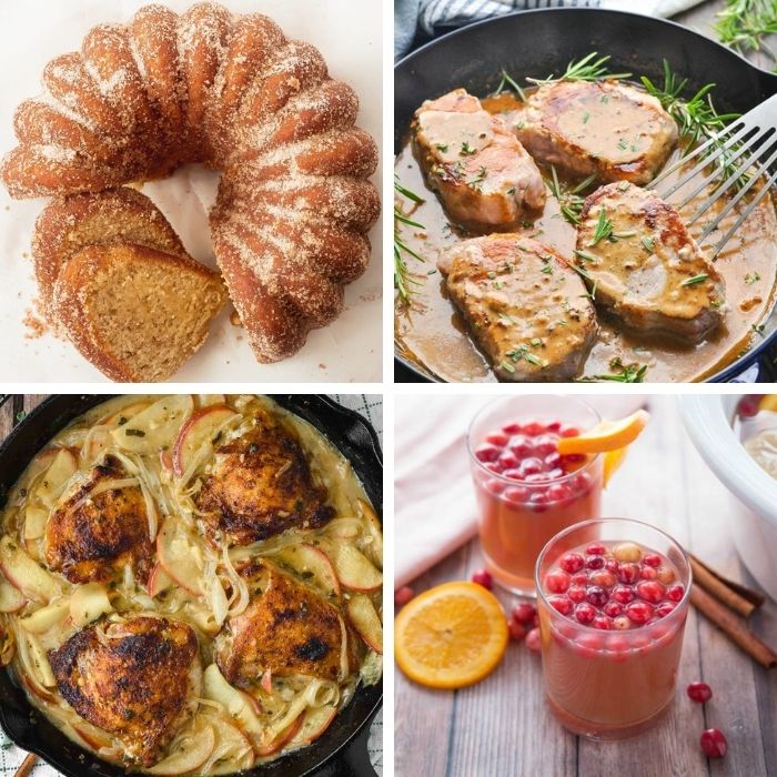 Check out this list of apple cider recipes for you to try for Autumn! Warm spices, rich flavors from sweet to savory apple cider recipes! #passion4savings #autumn #applecider #fall #sweet #savory #recipes #ideas cider recipes