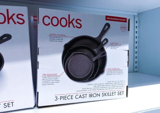Cooks Cast Iron Skillet Set on Sale