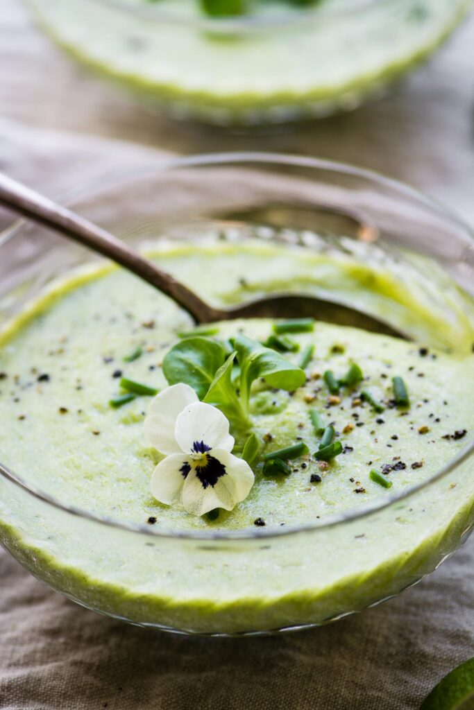asparagus blender soup 