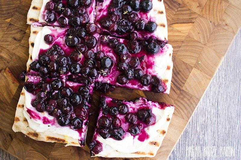 blueberry cream cheese pizza 