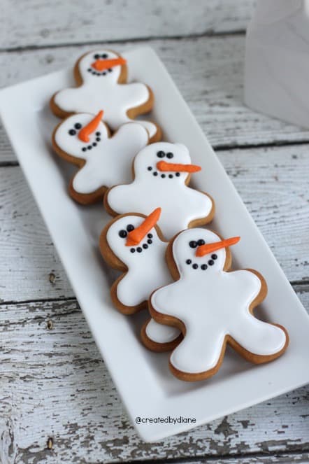 gingerbread snowman