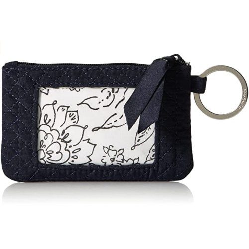 Vera Bradley Women's Microfiber Zip Id Case Wallet