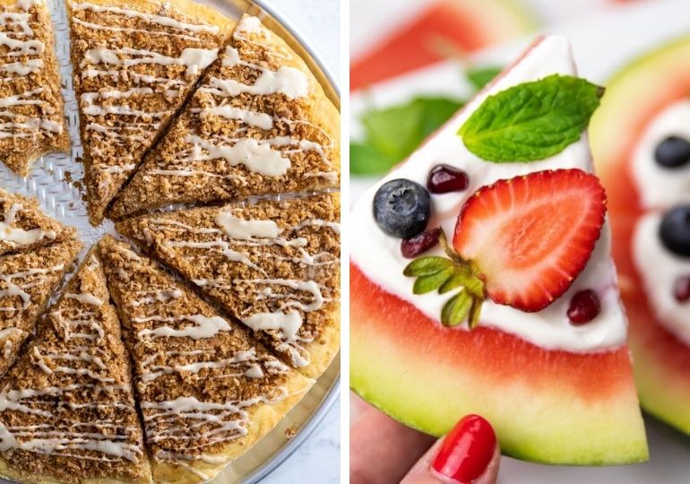 easy dessert pizza recipes