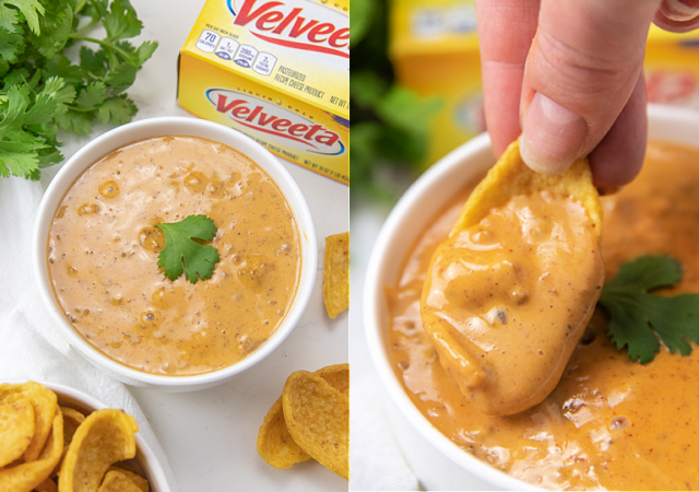 game day dip collage