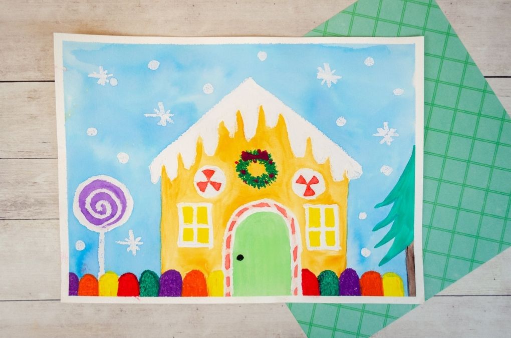 gingerbread painting 