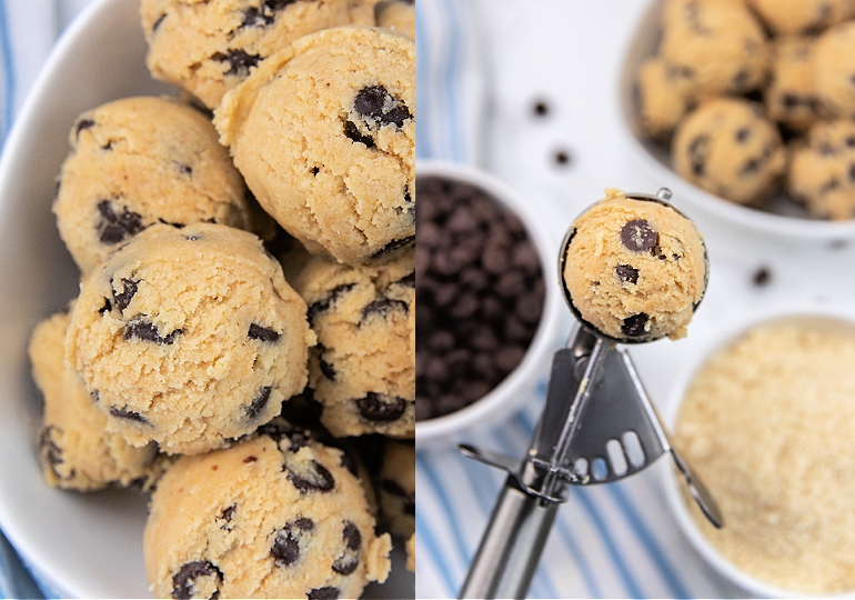 how to make keto cookie dough fat bombs