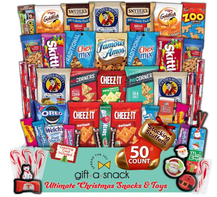 stocking stuffers snack box