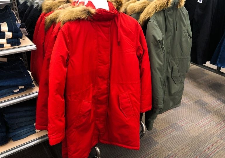 target winter coats
