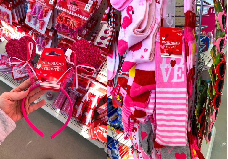 Dollar Tree ideas for Valentine's Day 