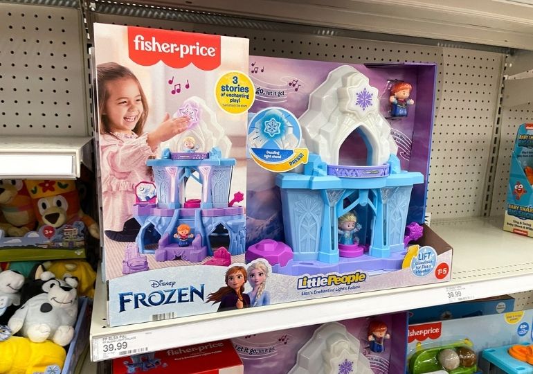 Little People Frozen Elsa's Enchanted Palace on Sale