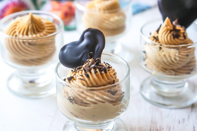 peanut butter mousse in single serve containers 