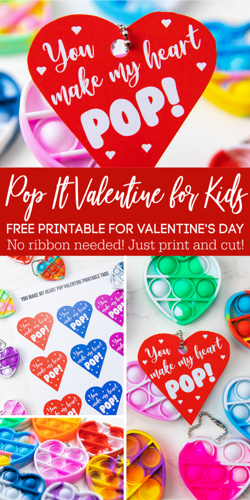 pop it valentine for kids