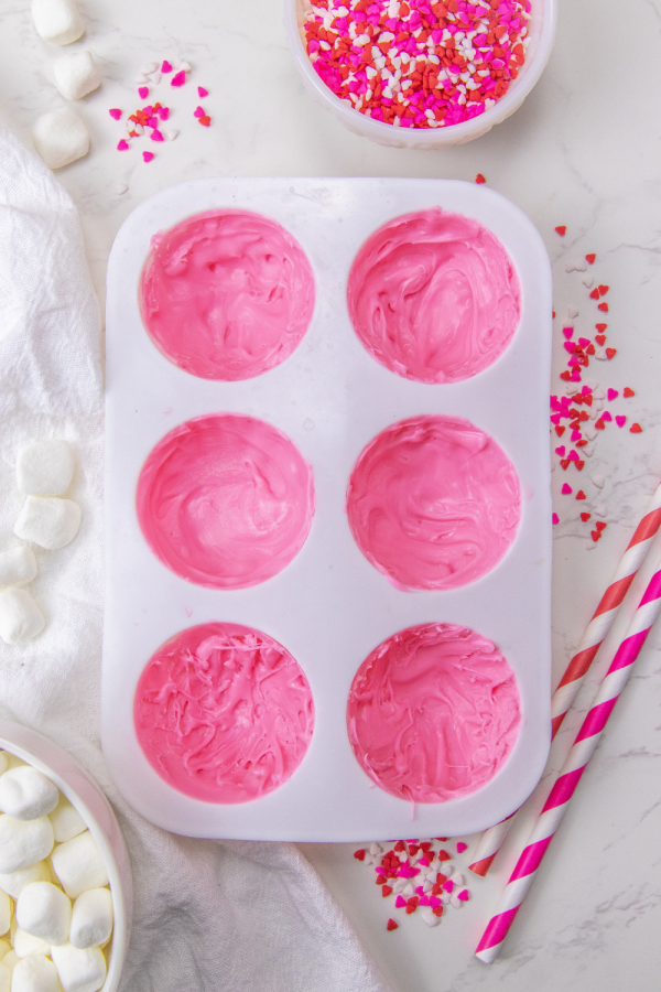 strawberry hot chocolate