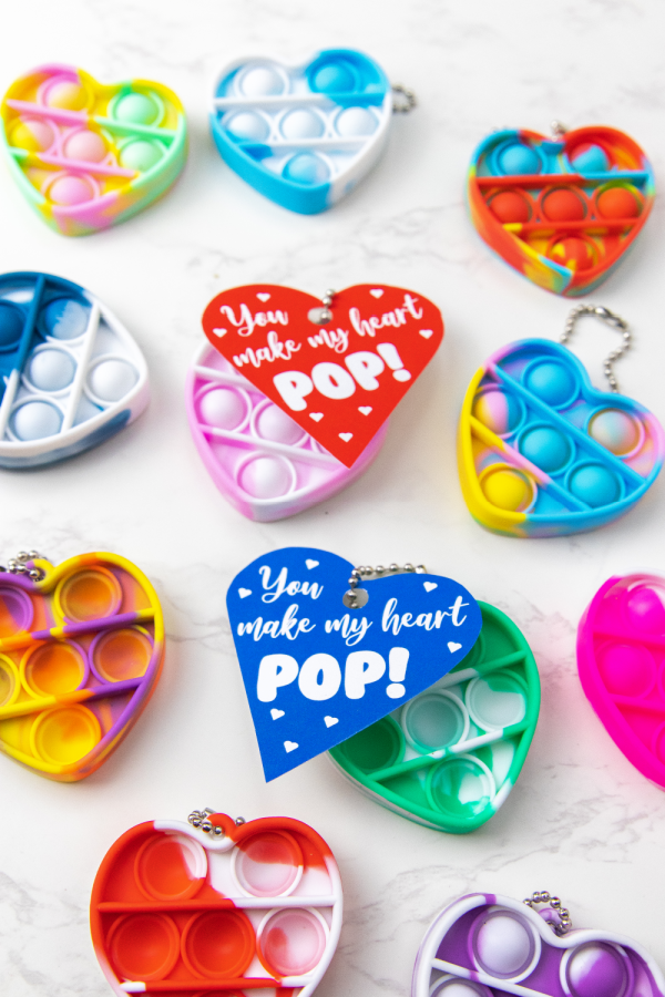 pop it valentines 