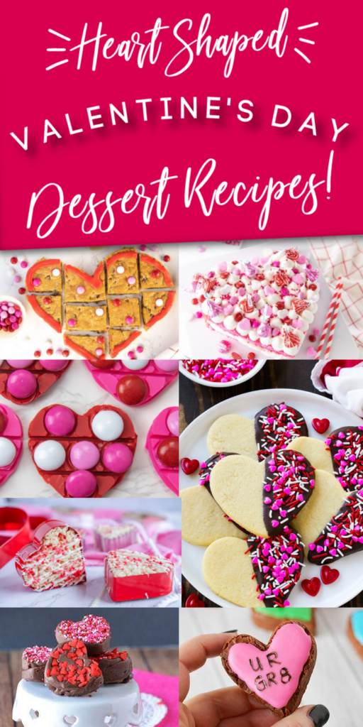These heart desserts will steal the show! Simple and delicious heart shaped desserts perfect for Valentine's Day this year. #passion4savings #heart #heartshaped #dessert #vday #valentinesday #easy #homemade #fun #festive #cute