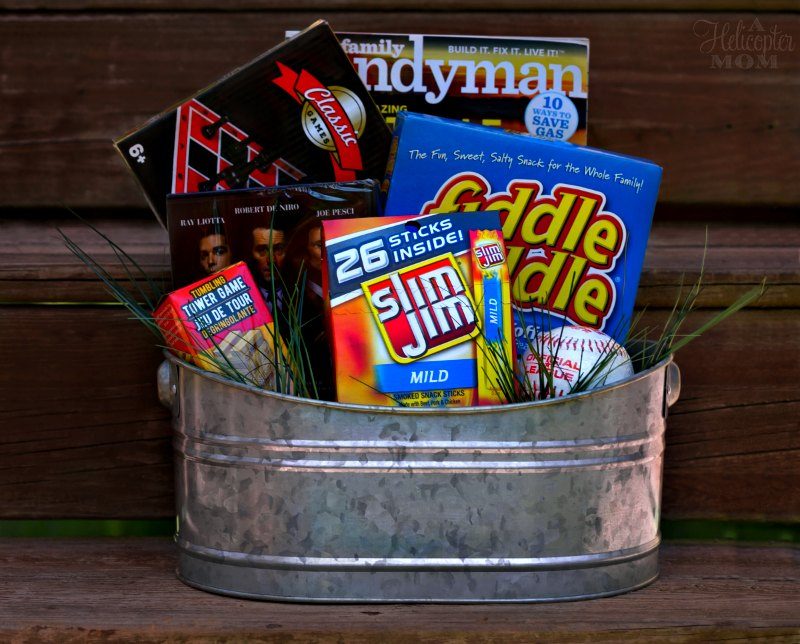 Easter basket idea for a man