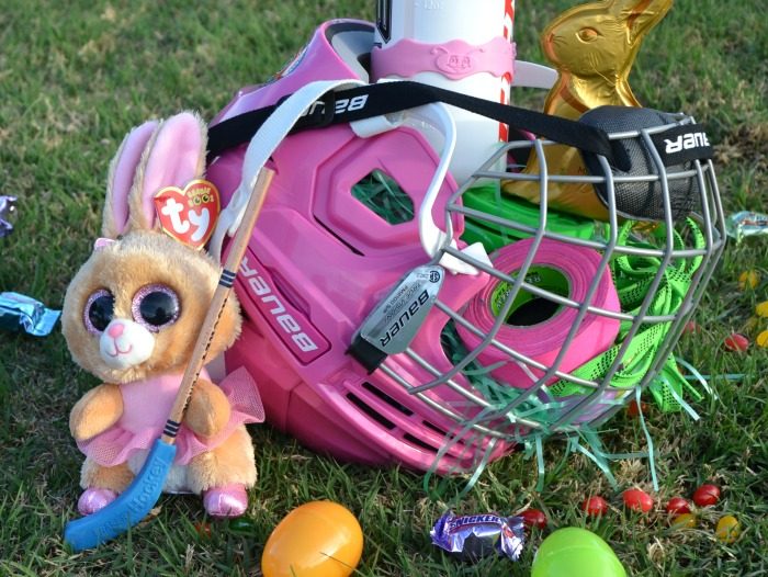 hockey themed easter basket 