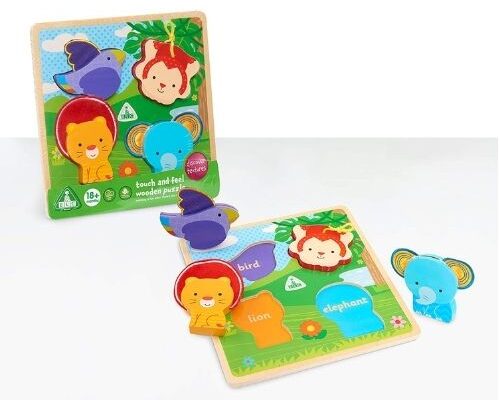 Early Development Wooden Toy Games Box