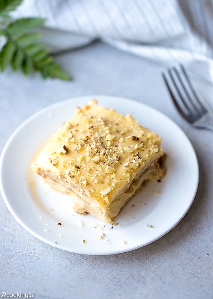 pudding graham cracker ice box cake 