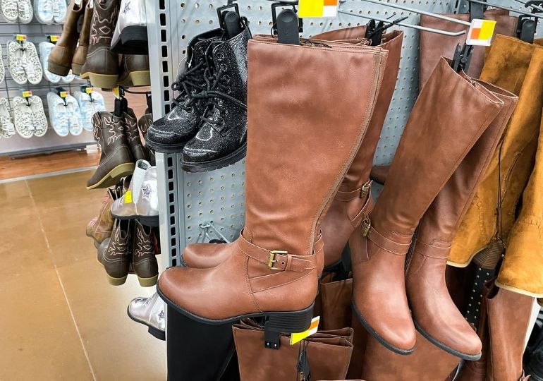 Time & Tru Riding Boots on Sale