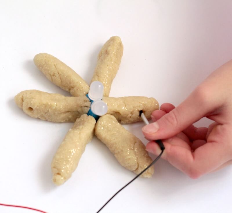 squishy snowflake STEM activity 