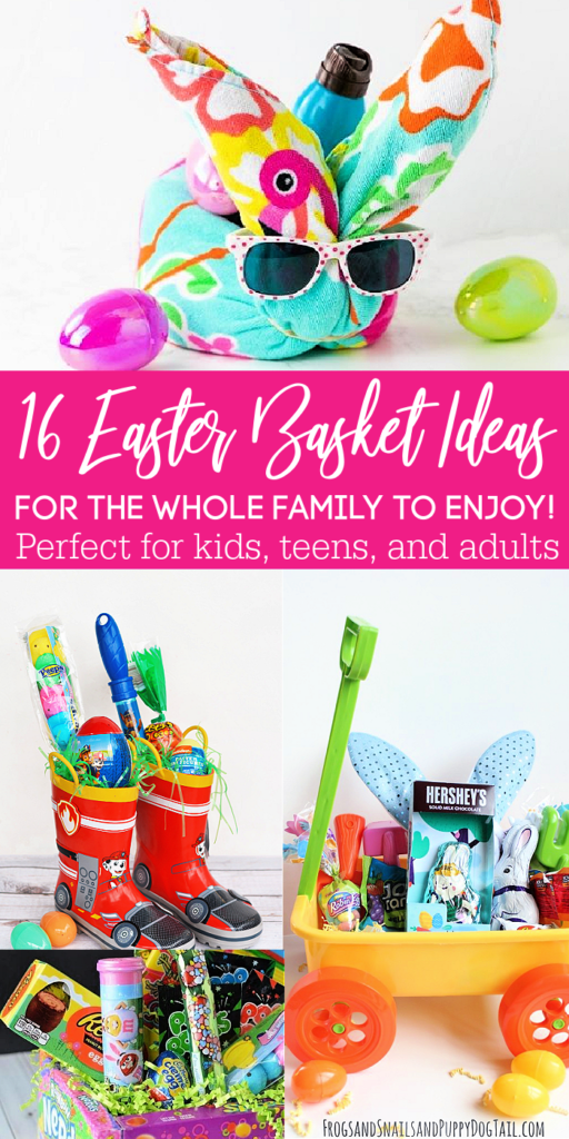 Check out these creative Easter basket ideas that are perfect for all ages. From kid Easter basket ideas to teens and adults! So fun! #passion4savings #easter #baskets #ideas #diy #kids #teens #tweens #adults #DIY easter basket ideas