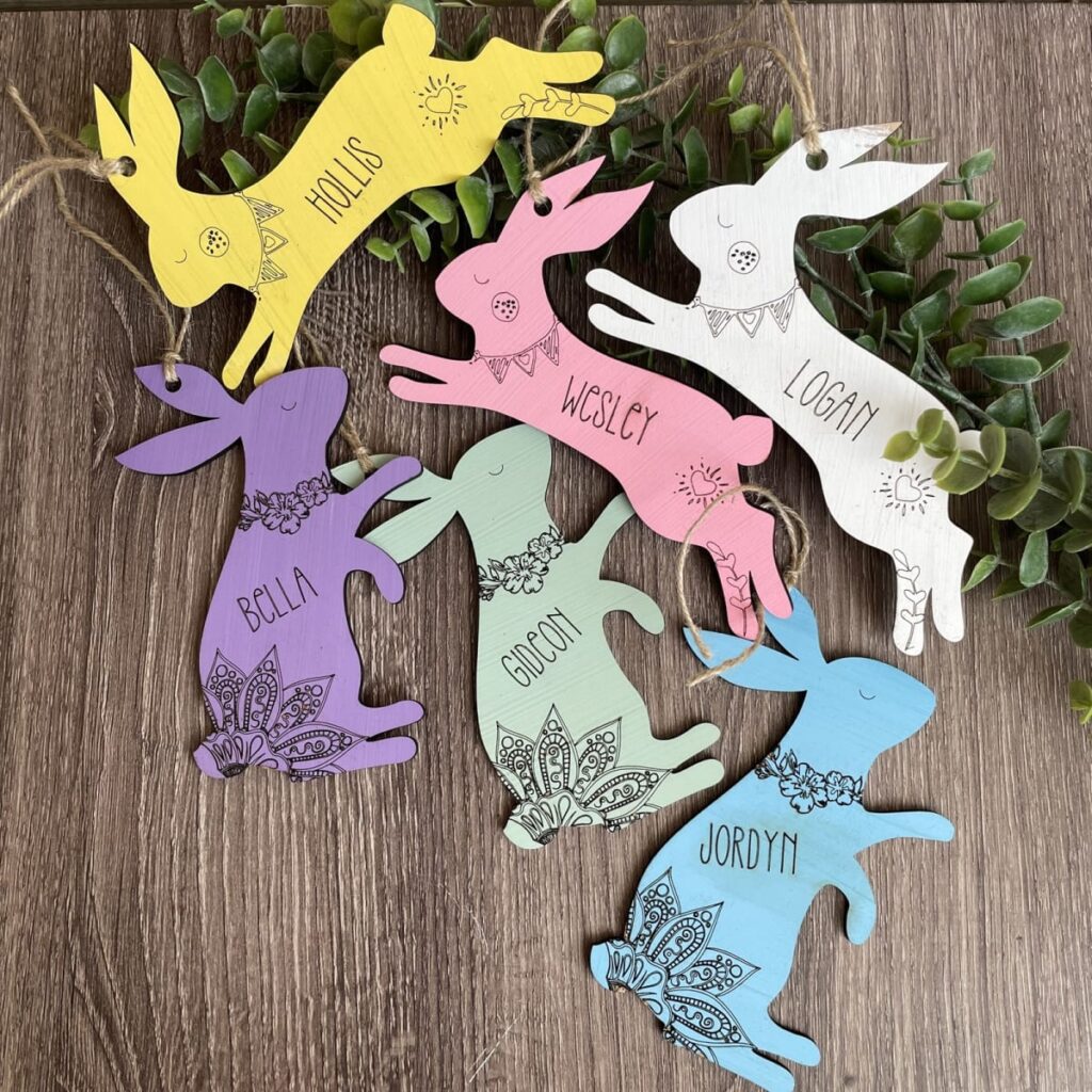 Personalized Easter Basket Tags on Sale