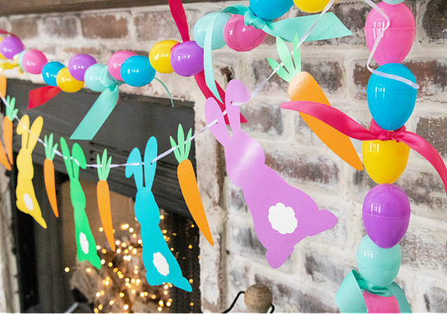 easter egg garland craft