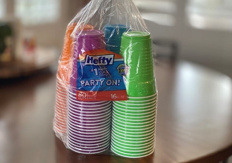 hefty party cups Feature