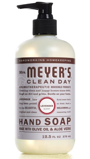 mrs meyers hand soap