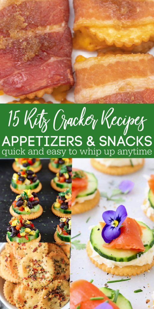 ritz cracker recipes