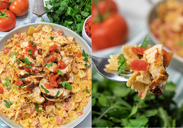 taco chicken pasta