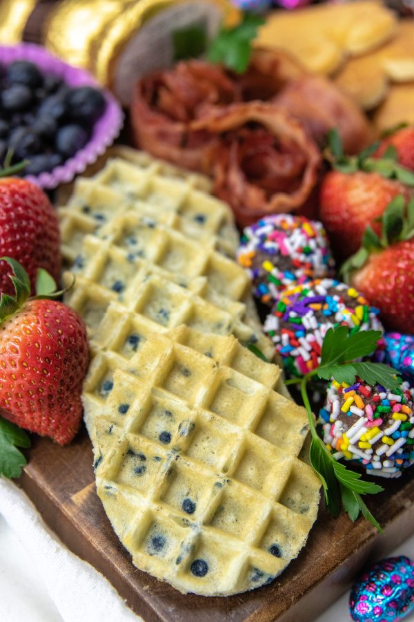 DIY charcuterie Easter board