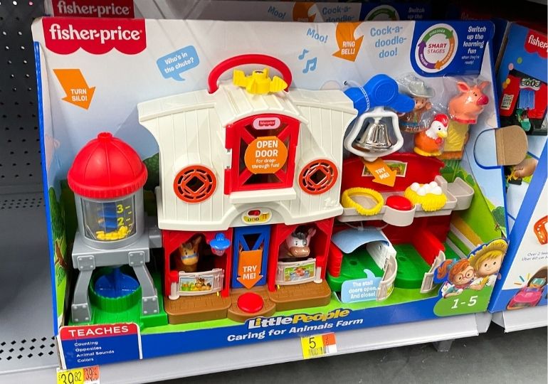 Fisher Price Little People Animal Farm Playset on Sale