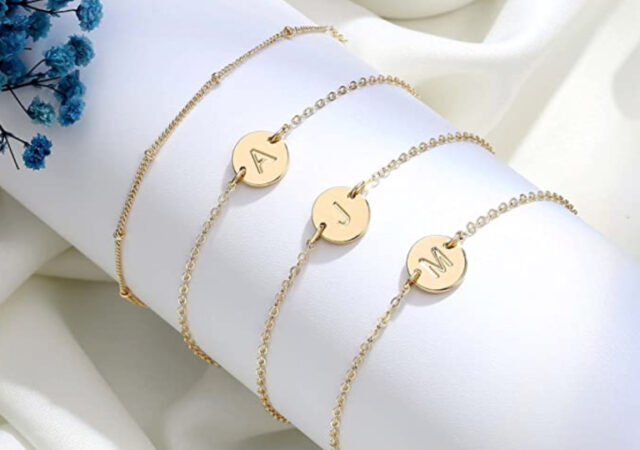 Gold Initial Bracelets