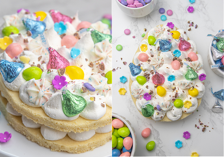 cream tart collage