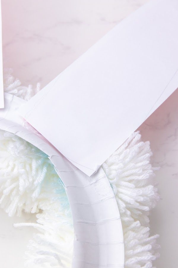 easter bunny diy paper plate wreath 