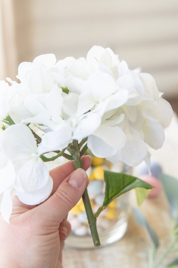flower centerpiece holding flowers 