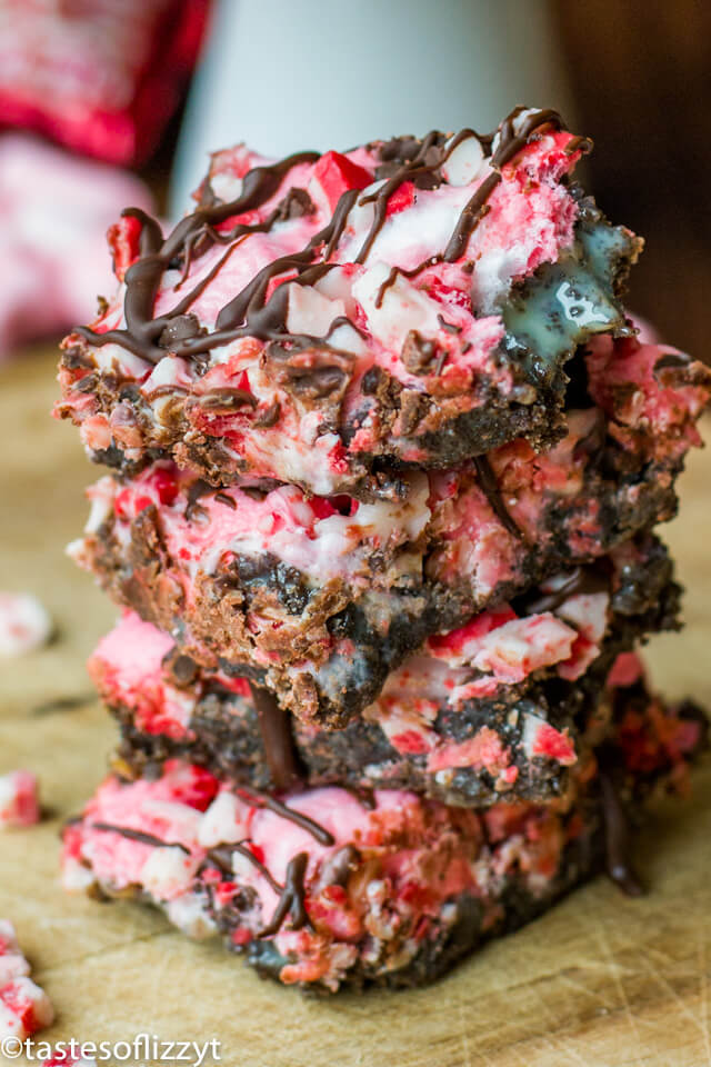 peppermint bark bars 