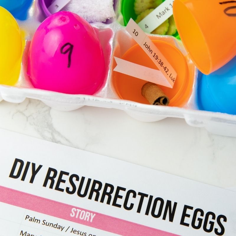 diy resurrection eggs