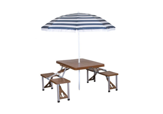 Kids' Wooden Picnic Table