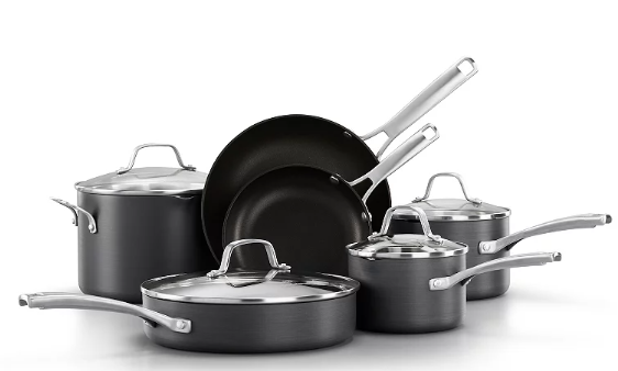 Calphalon's 8-piece cookware set is on sale for $125 off at