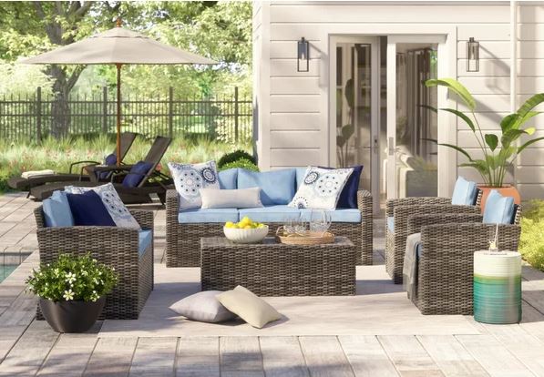 wayfair patio set