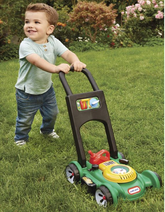 little tikes mower