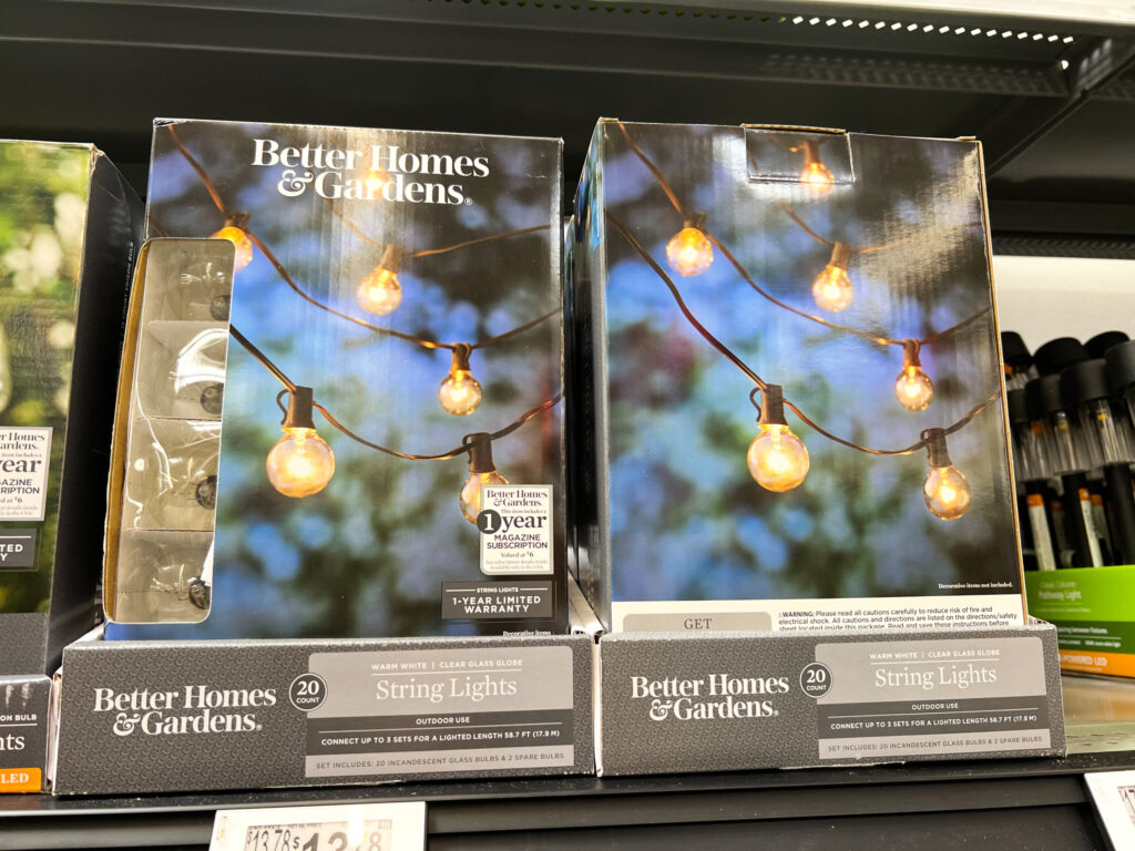 Patio String Lights on Sale
