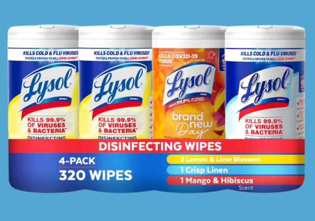Lysol Disinfecting Wipes Deals