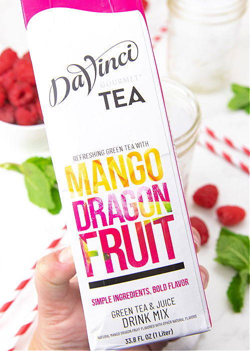 davinci mango dragon fruit tea