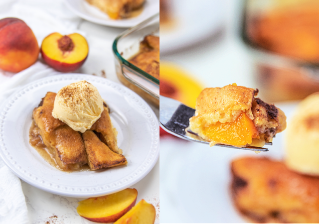 Easy Peach Dumplings