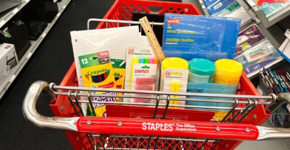 Staples Back to School Deals 2026! As Low As 25¢!!